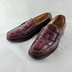 ALLEN EDMONDS Stockton Cordovan Penny Loafers 11.5